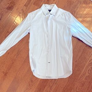 Banana Republic mens light blue dress shirt
